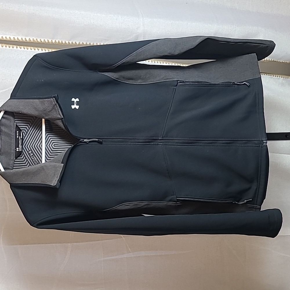Under Armour Full Zip Coldgear Jacket, Large